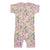 Wildflowers - Pink Short Sleeve Suit - 2 Left Size 2-4 & 4-6 months-Duns Sweden-Modern Rascals