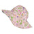 Wildflowers - Pink Woven Sunhat - 1 Left Size XL-Duns Sweden-Modern Rascals
