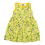 Wildflowers - Yellow Sleeveless Dress With Gathered Skirt-Duns Sweden-Modern Rascals