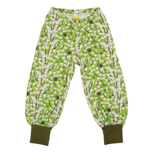 Willow - Greenery Baggy Pants - 1 Left Size 12-14 years-Duns Sweden-Modern Rascals