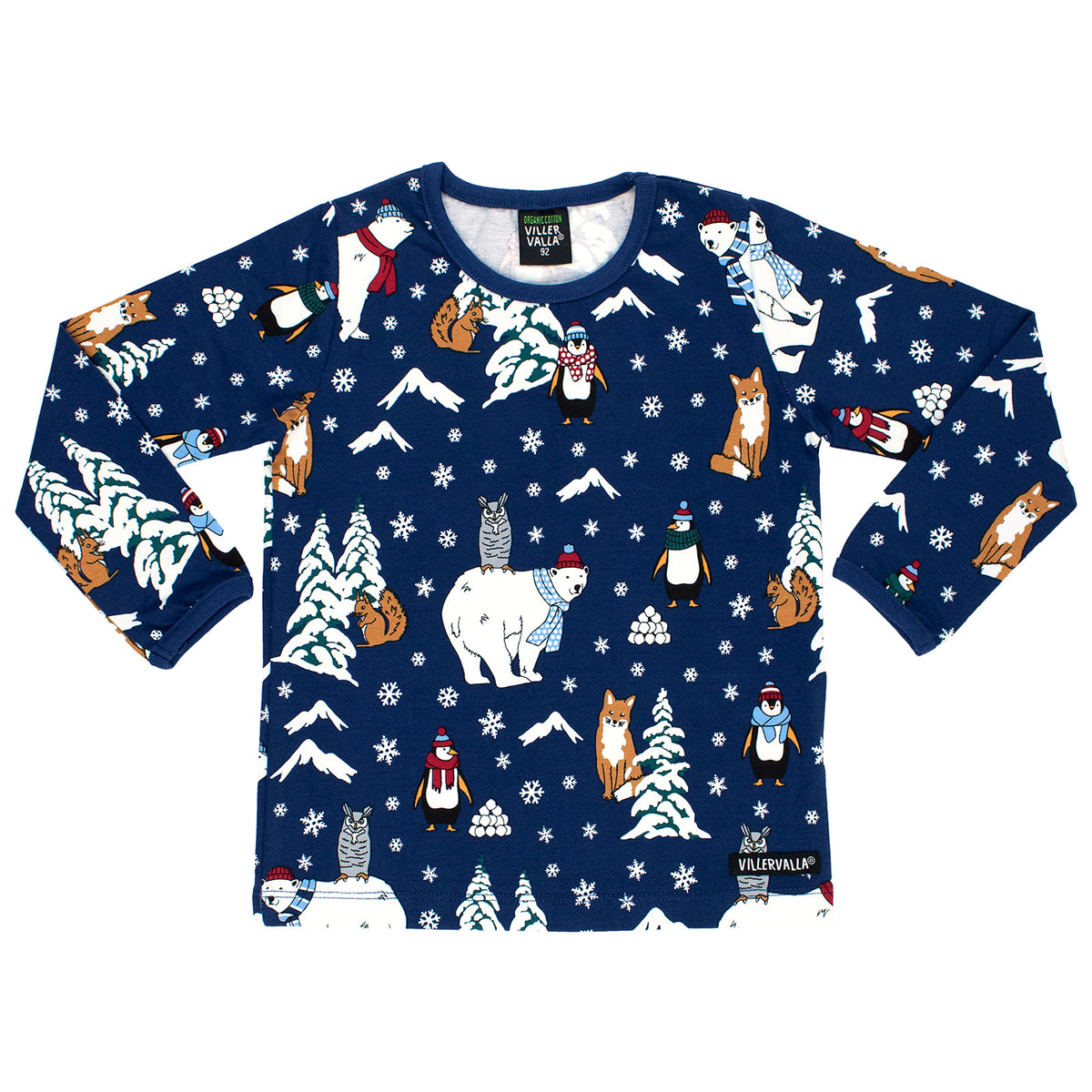 Winter Animals Long Sleeve Shirt - Pacific-Villervalla-Modern Rascals