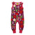 Winter Flower Dungarees - 1 Left Size 4-6 months-Duns Sweden-Modern Rascals