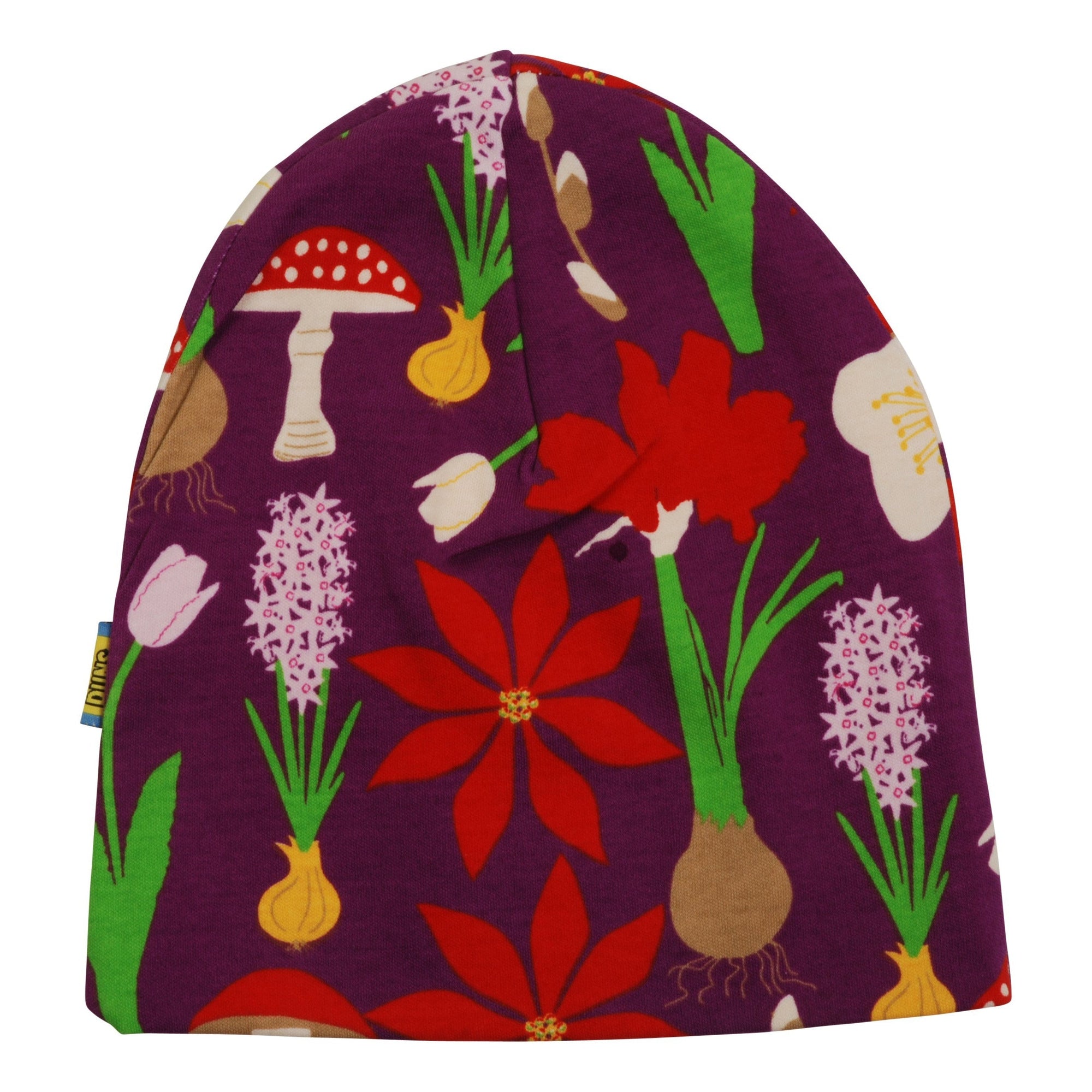 Winter Flowers Double Layer Hat - 2 Left Size 1-4 & 4-6 years-Duns Sweden-Modern Rascals