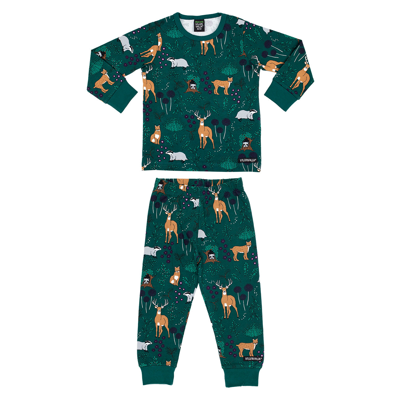 Winter Forest Long Sleeve Shirt and Pant Set - Cypress-Villervalla-Modern Rascals