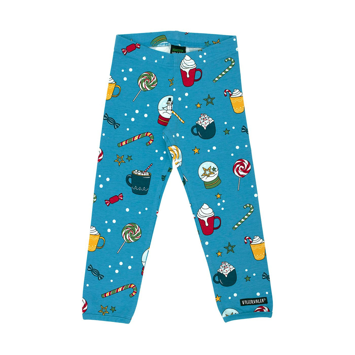Winter Magic Leggings - Light Sky - 2 Left Size 2-3 years-Villervalla-Modern Rascals