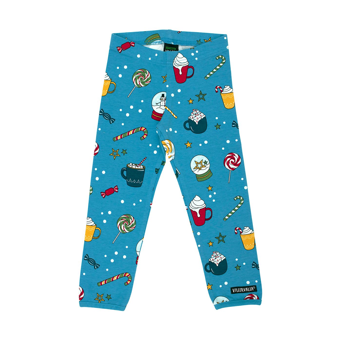 Winter Magic Leggings - Light Sky - 2 Left Size 2-3 years-Villervalla-Modern Rascals
