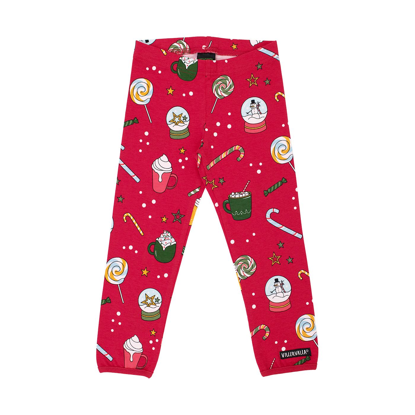 Winter Magic Leggings - Rosehip - 2 Left Size 2-3 years-Villervalla-Modern Rascals