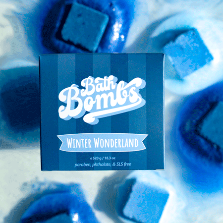 Winter Wonderland Cube Bombs-Happy Hippo Bath Co.-Modern Rascals