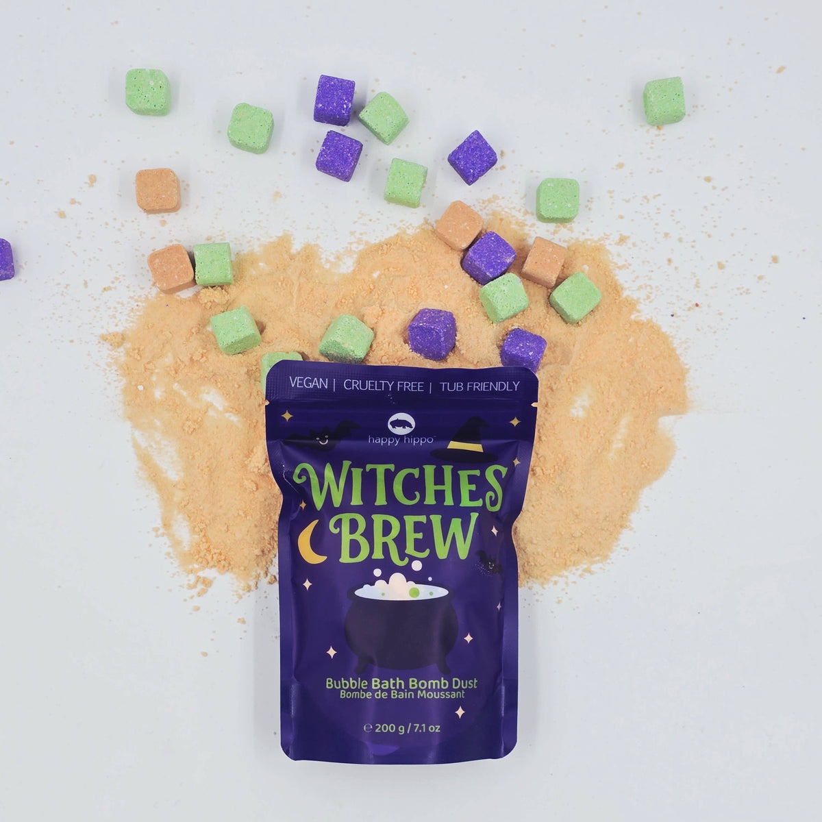 Witches Brew - Bubble Bomb Dust + Mini Bath Bombs-Happy Hippo Bath-Modern Rascals