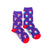 Women's Gnome & Mushroom Mismatched Socks-Friday Sock Co.-Modern Rascals