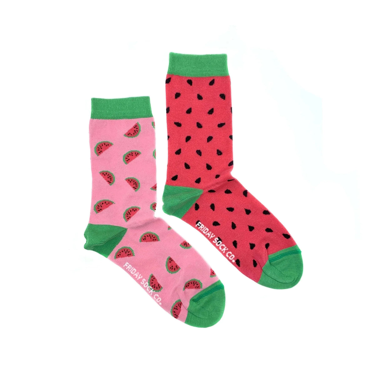 Women's Inside Out Watermelon Socks-Friday Sock Co.-Modern Rascals