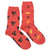 Women's Squirrel, Acorn & Leaf Mismatched Socks-Friday Sock Co.-Modern Rascals