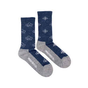Women’s Winter Merino Wool Socks-Friday Sock Co.-Modern Rascals