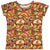 Women's Wonderland Short Sleeve Shirt - 1 Left Size S/M-Jelly Alligator-Modern Rascals