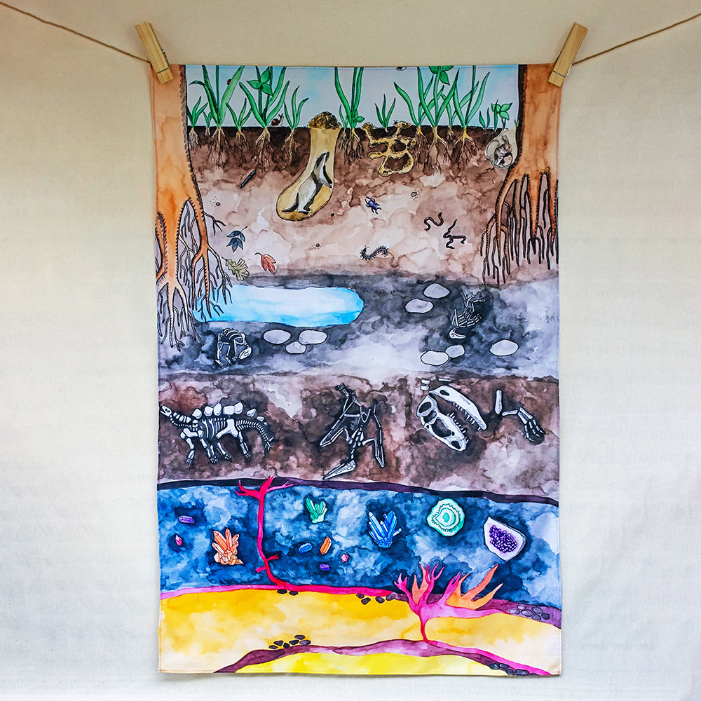 Wonderie Beneath My Feet Playcloth-Wonderie-Modern Rascals