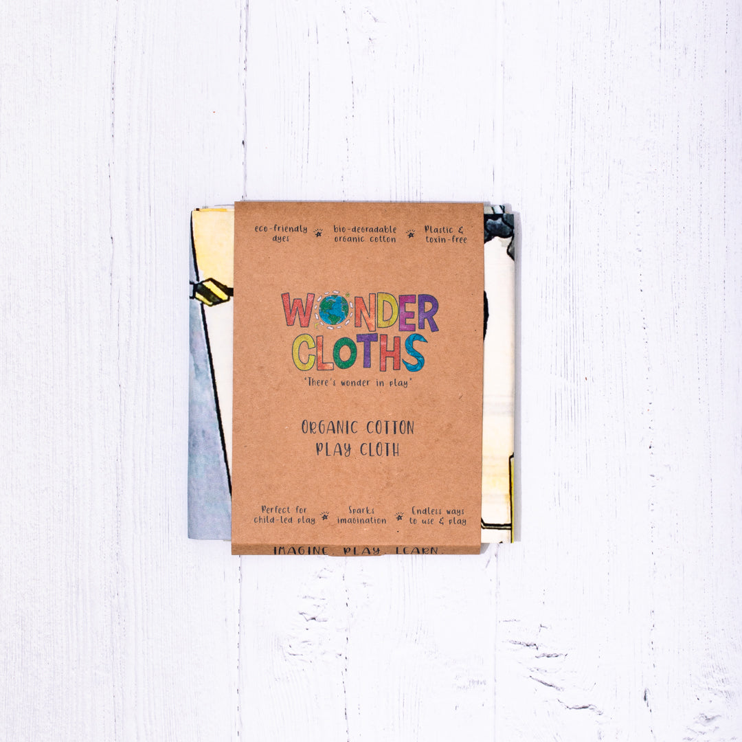 Wonderie Building Site Playcloth-Wonderie-Modern Rascals