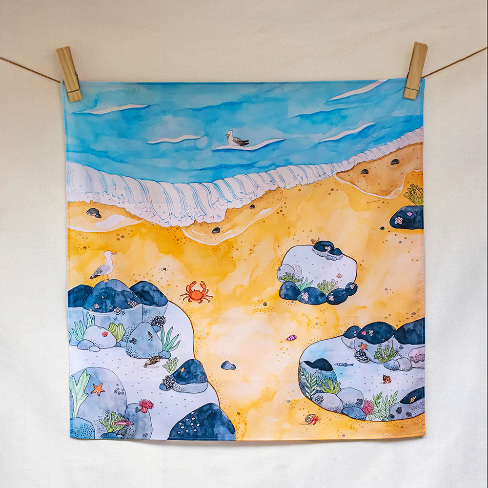 Wonderie Rock Pool Life Playcloth-Wonderie-Modern Rascals