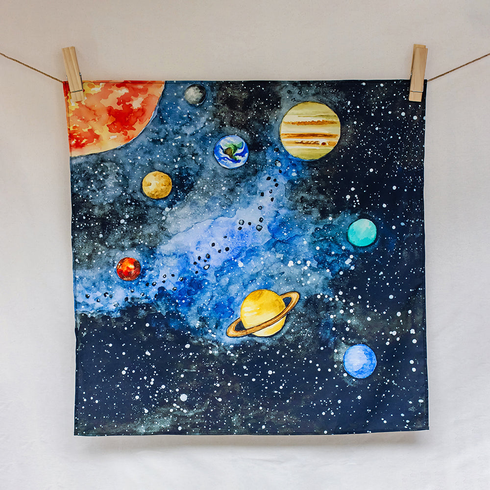 Wonderie Solar System Giant Playcloth-Wonderie-Modern Rascals