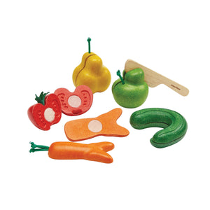 Wonky Fruit & Veg Set-PlanToys-Modern Rascals