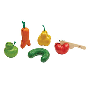 Wonky Fruit & Veg Set-PlanToys-Modern Rascals
