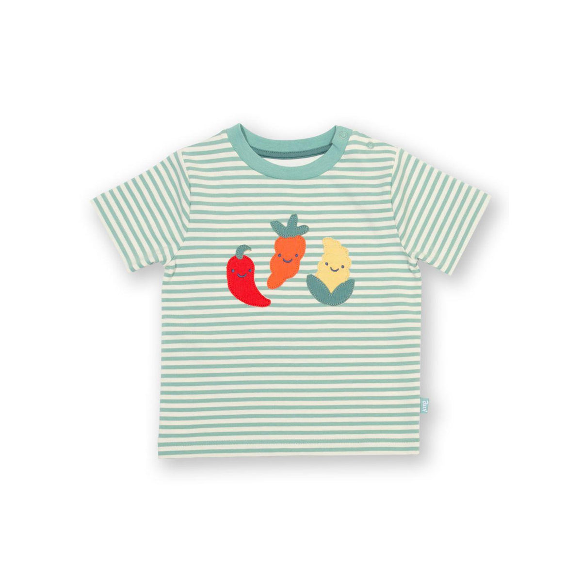 Wonky Veg Short Sleeve Shirt - 1 Left Size 5-6 years-Kite-Modern Rascals