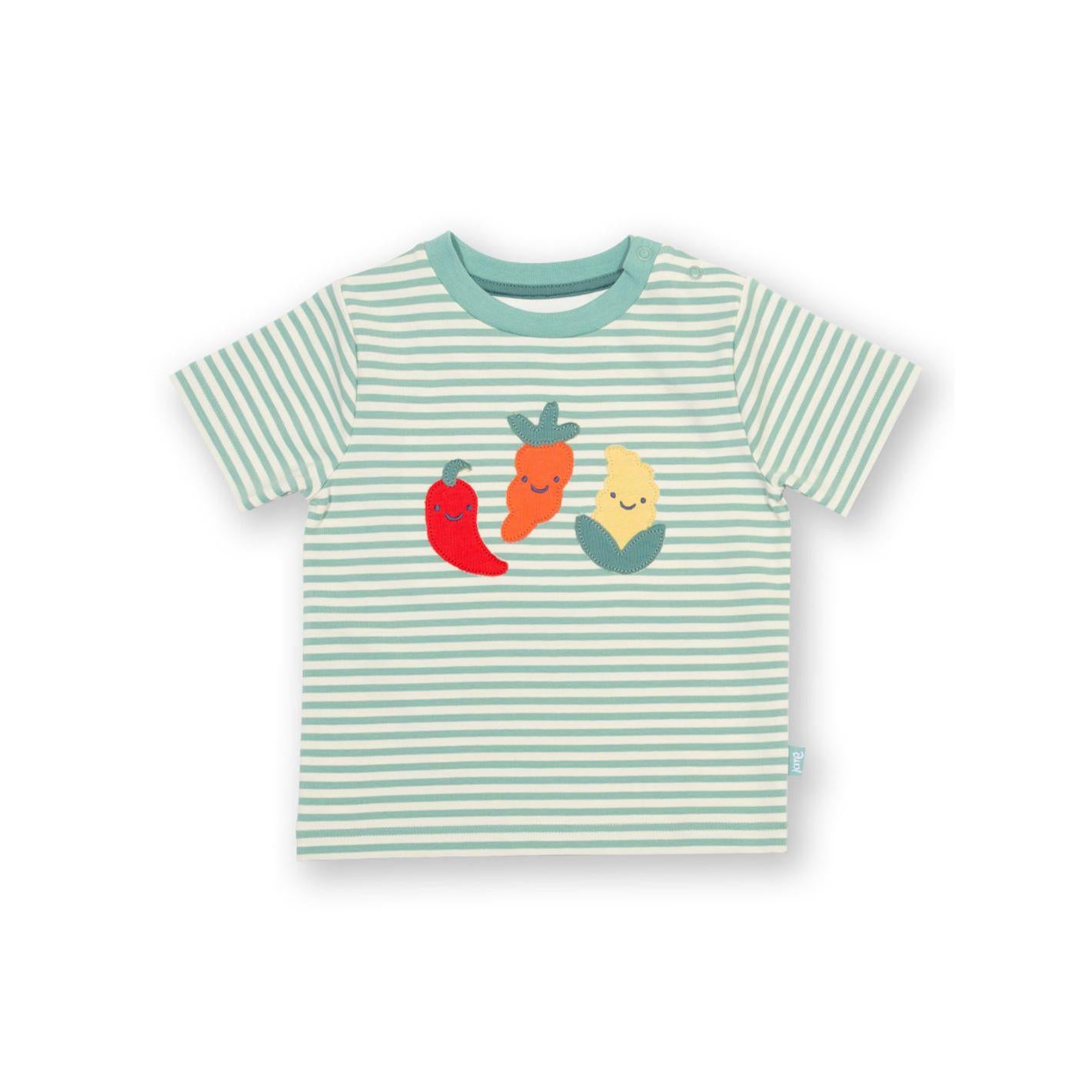 Wonky Veg Short Sleeve Shirt - 1 Left Size 5-6 years-Kite-Modern Rascals