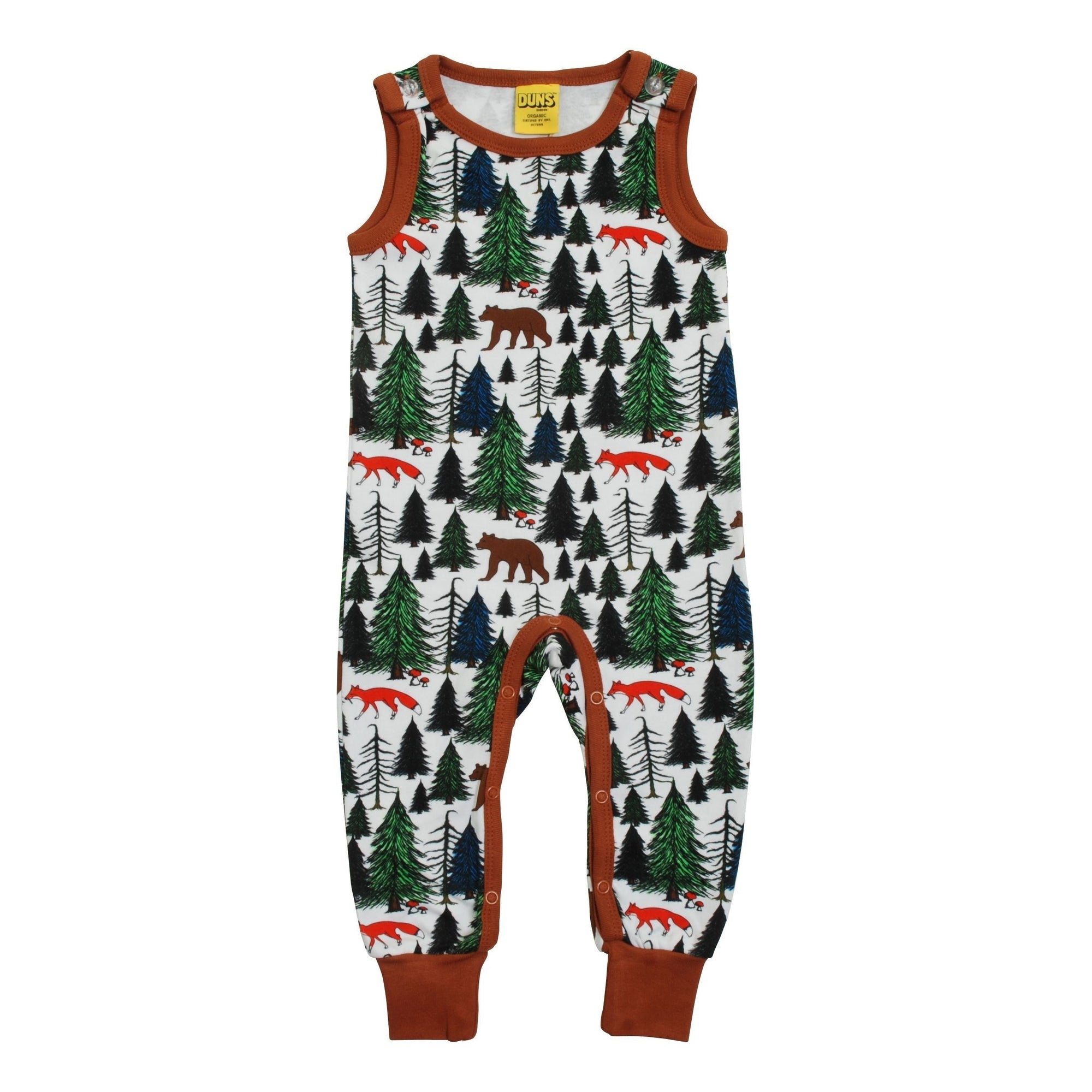 Wood Dungarees - 1 Left Size 3-4 years-Duns Sweden-Modern Rascals