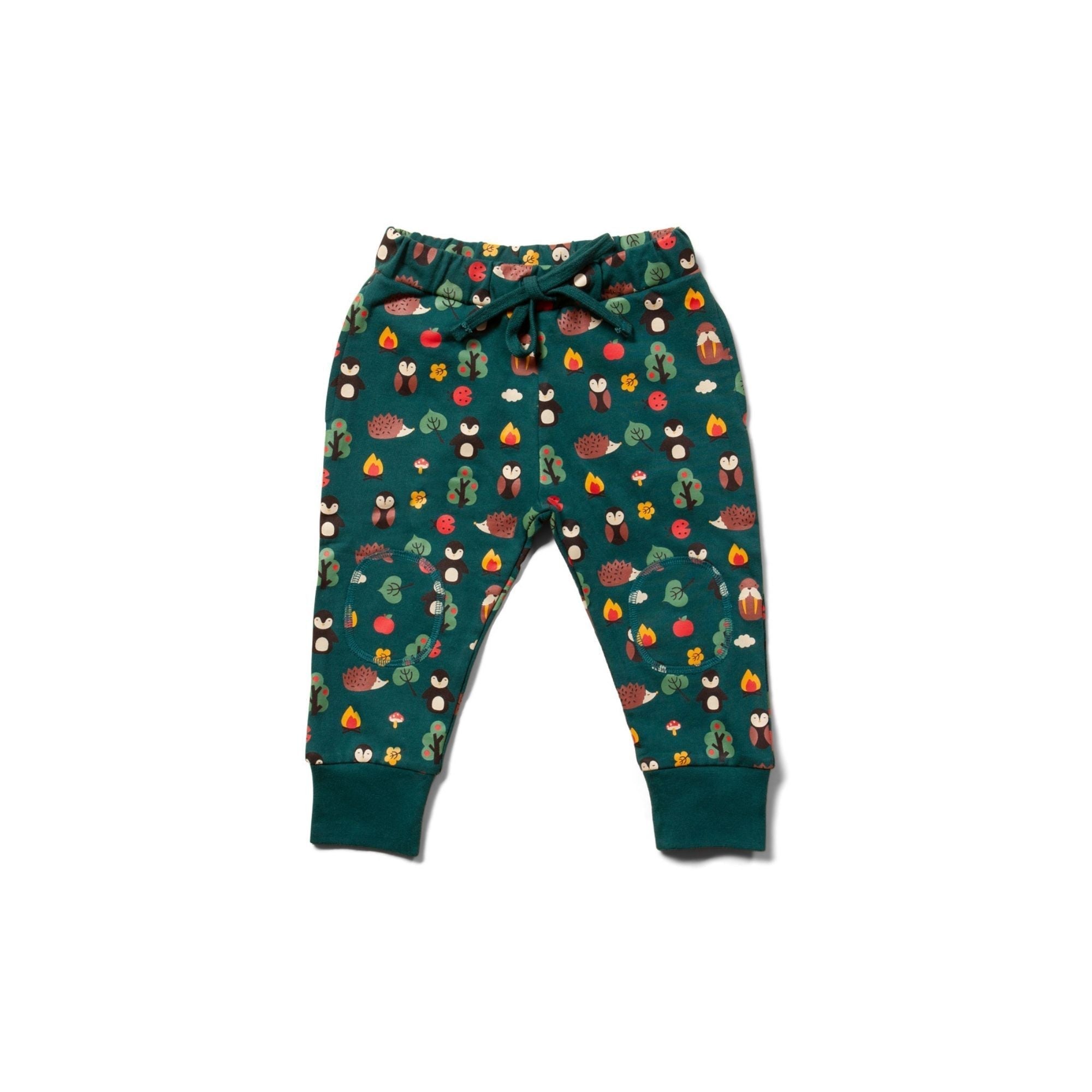 Woodland Walk Knee Patch Joggers - 1 Left Size 5-6 years-Little Green Radicals-Modern Rascals