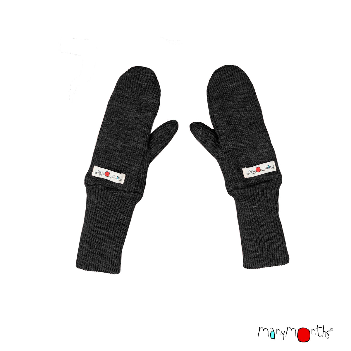 Wool Children's Long Cuff Mittens - Multiple Colours-ManyMonths Nature Woolies-Modern Rascals
