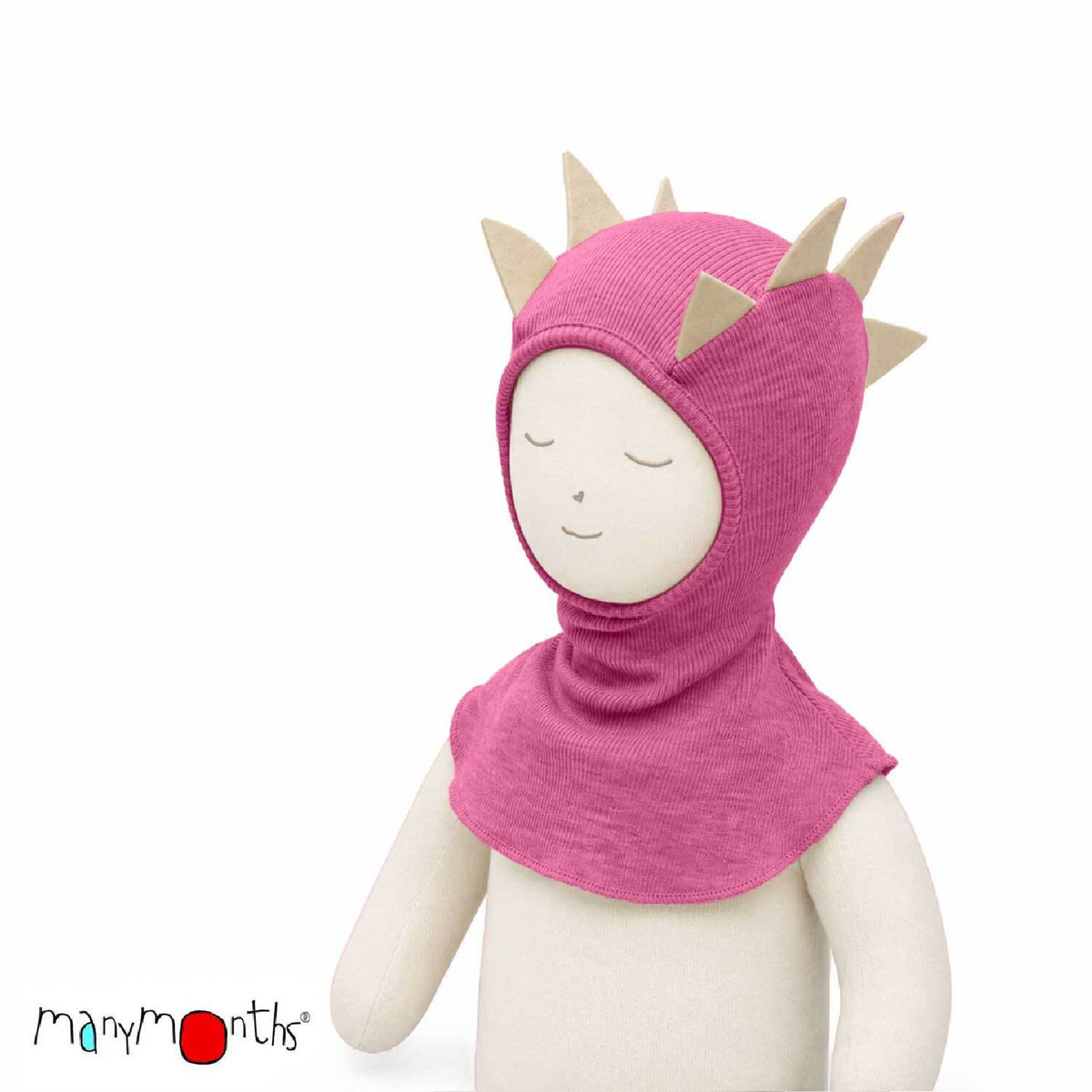 Wool Dino Hood / Balaclava - Multiple Colours-ManyMonths Nature Woolies-Modern Rascals