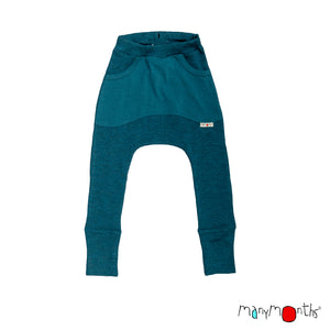 Wool Kangaroo Trousers with Big Pocket - Multiple Colours-ManyMonths Nature Woolies-Modern Rascals