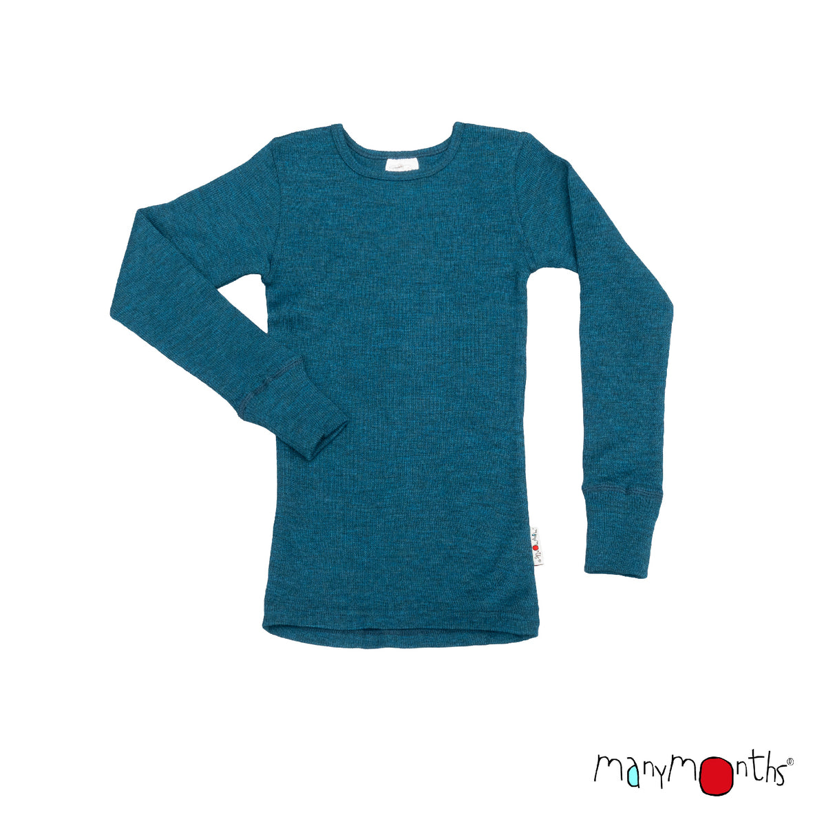 Wool Long Sleeve Shirt - Multiple Colours-ManyMonths Nature Woolies-Modern Rascals