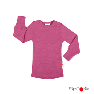 Wool Long Sleeve Shirt - Multiple Colours-ManyMonths Nature Woolies-Modern Rascals