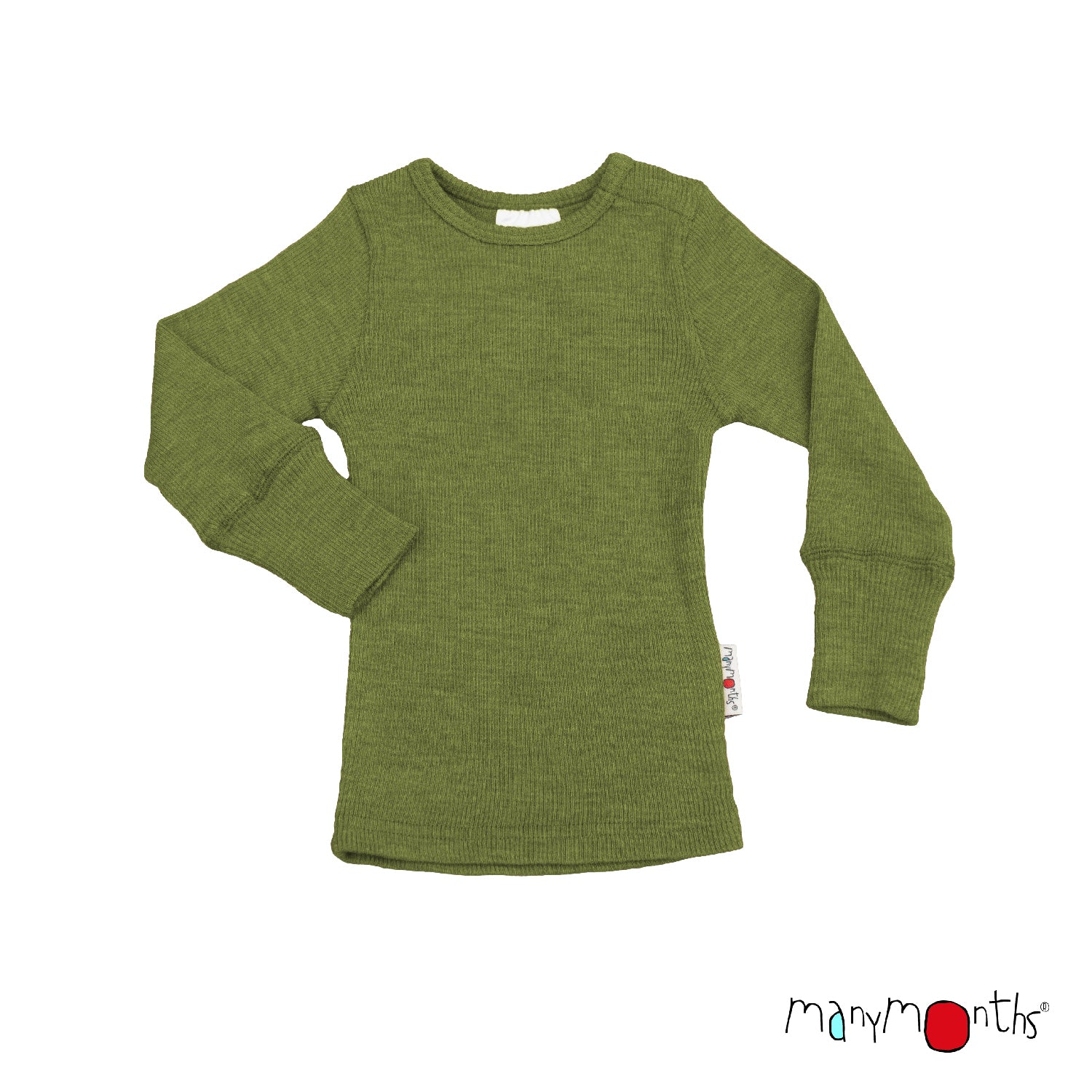 Wool Long Sleeve Shirt - Multiple Colours-ManyMonths Nature Woolies-Modern Rascals