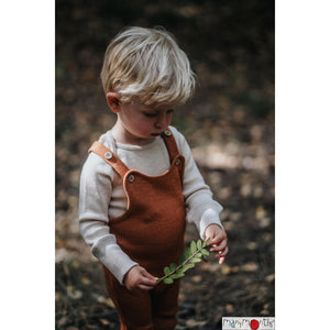 Wool Romper Playsuit - Multiple Colours-ManyMonths Nature Woolies-Modern Rascals