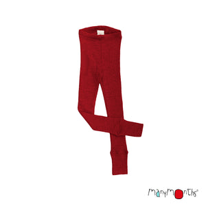Wool Unisex Leggings - Multiple Colours-ManyMonths Nature Woolies-Modern Rascals