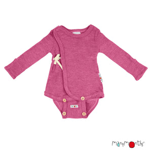 Wool Wrap Style Onesie - Multiple Colours-ManyMonths Nature Woolies-Modern Rascals