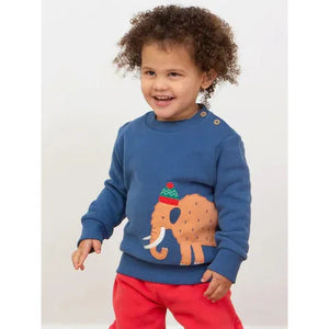 Wooly Mammoth Sweatshirt - 1 Left Size 9-11 years-Kite-Modern Rascals