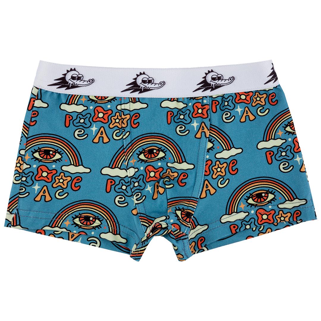 World Peace Boxers - Sky Blue - 2 Left Size 2-3 & 3-5 years-Jelly Alligator-Modern Rascals