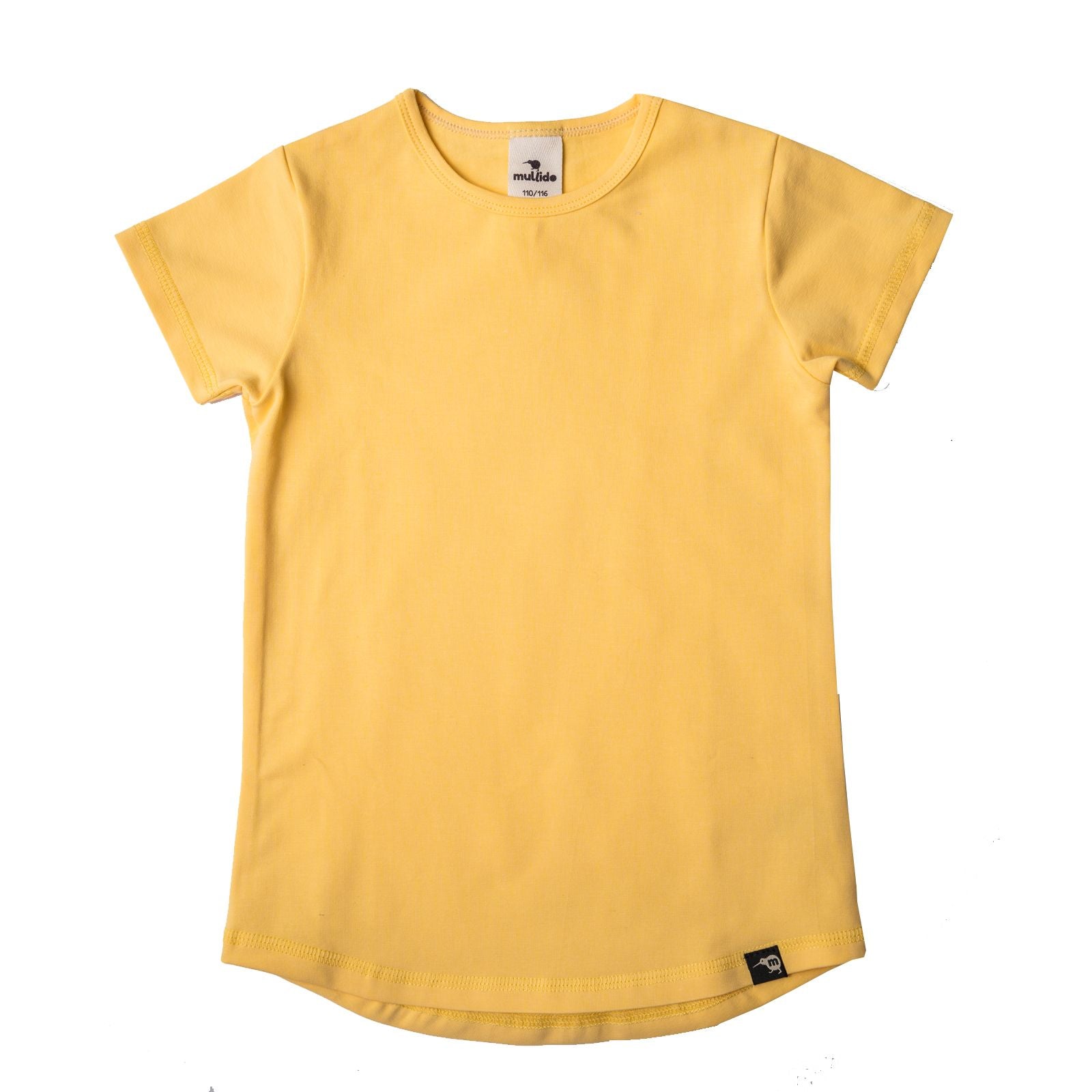 Yellow Basic Short Sleeve Shirt-Mullido-Modern Rascals