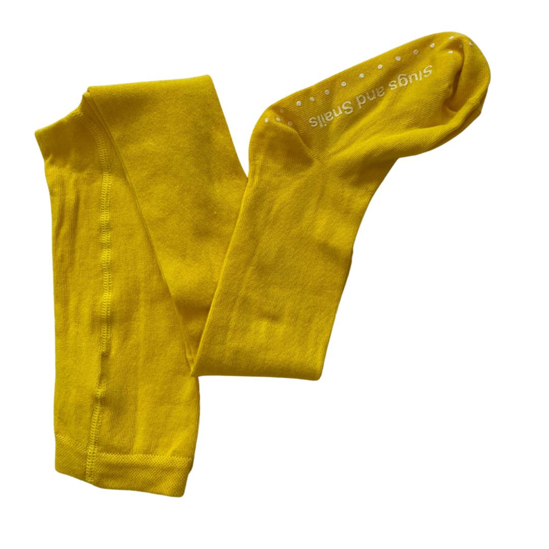 Yellow Basics Tights - 1 Left Size 18-24 months-Slugs and Snails-Modern Rascals