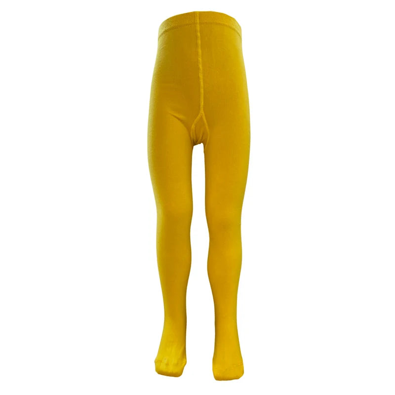 Yellow Basics Tights-Slugs and Snails-Modern Rascals