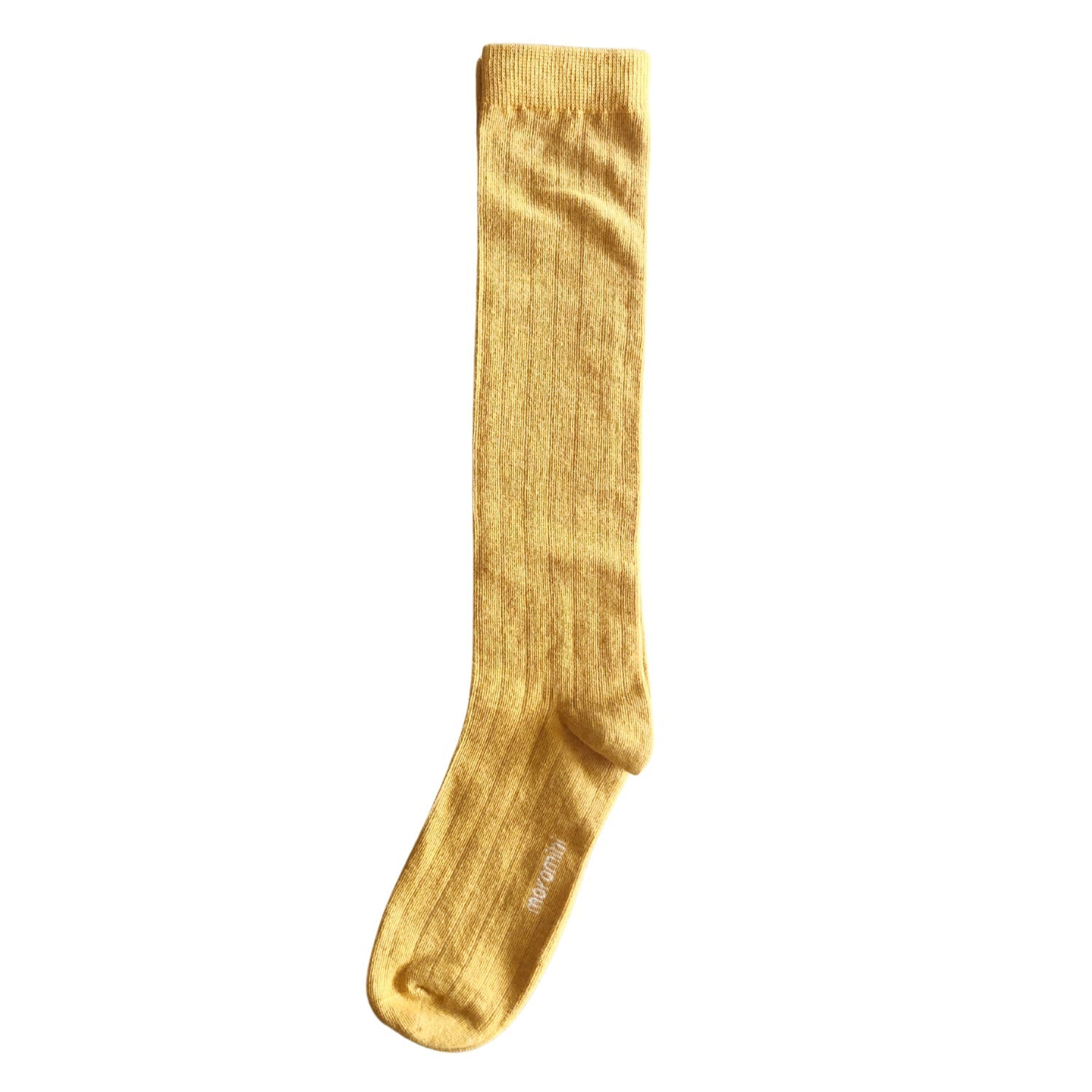 Yellow Knee Socks - 1 Left Size 6-8 years-Moromini-Modern Rascals