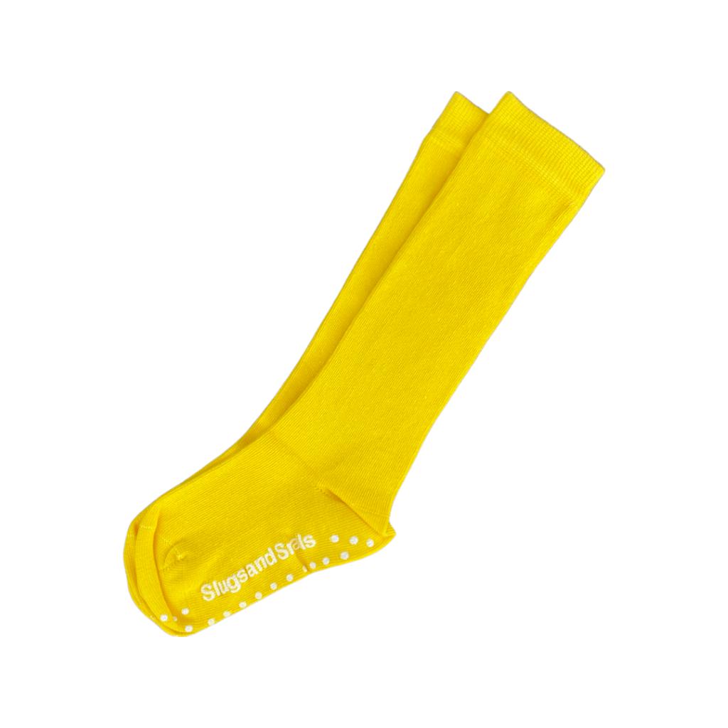 Yellow Knee Socks - 2 Left Size 5-7 & 8-10 years-Slugs and Snails-Modern Rascals