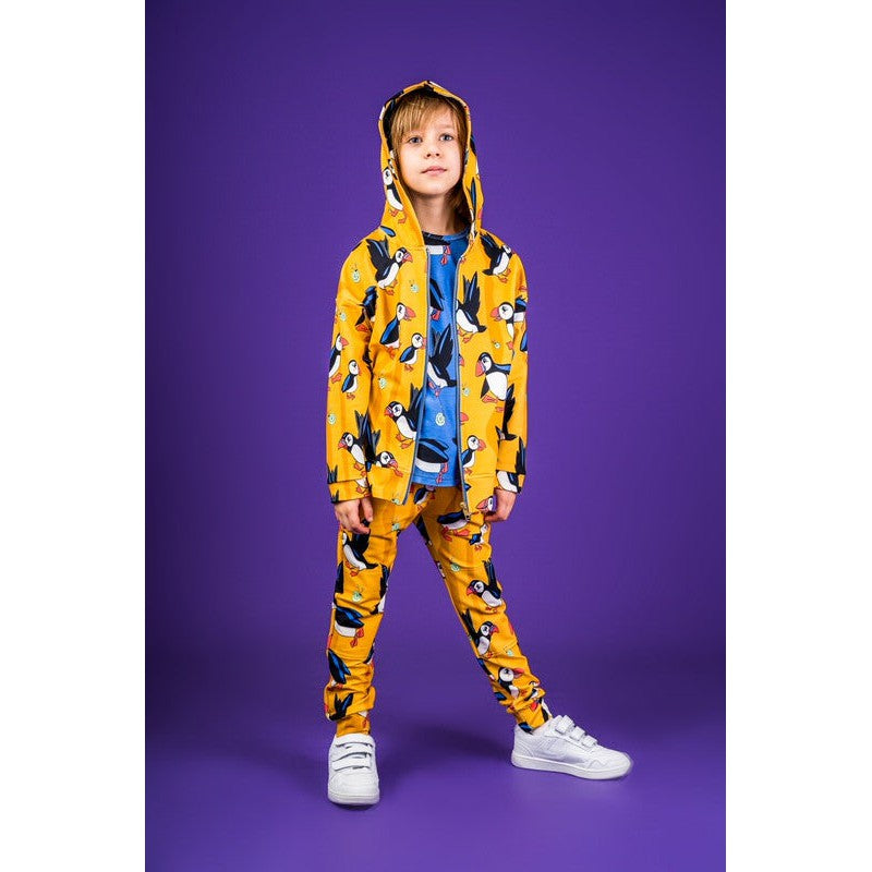 Yellow Puffin Sweatpants-Mullido-Modern Rascals