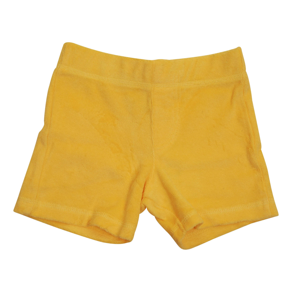 Yellow Terry Shorts - 2 Left Size 6-12 months-Duns Sweden-Modern Rascals