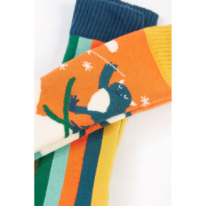 Yeti Brilliant Boot Socks -2 Pack-Frugi-Modern Rascals