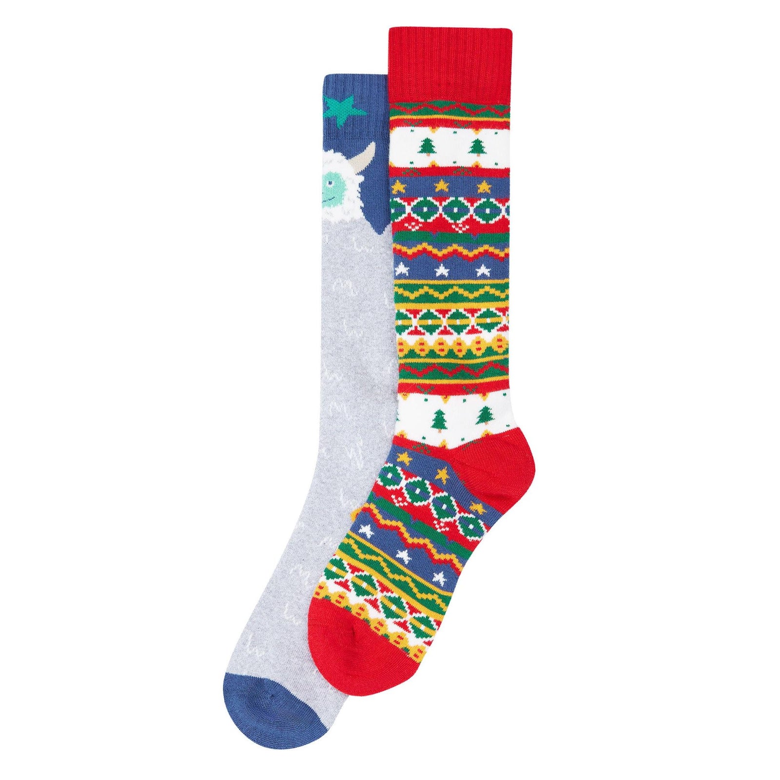 Yeti Brilliant Boot Socks - 2 Pack-Frugi-Modern Rascals