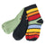 Zermatt, Sage & Pine Multi-Stripe Socks - 3 Pack-Villervalla-Modern Rascals