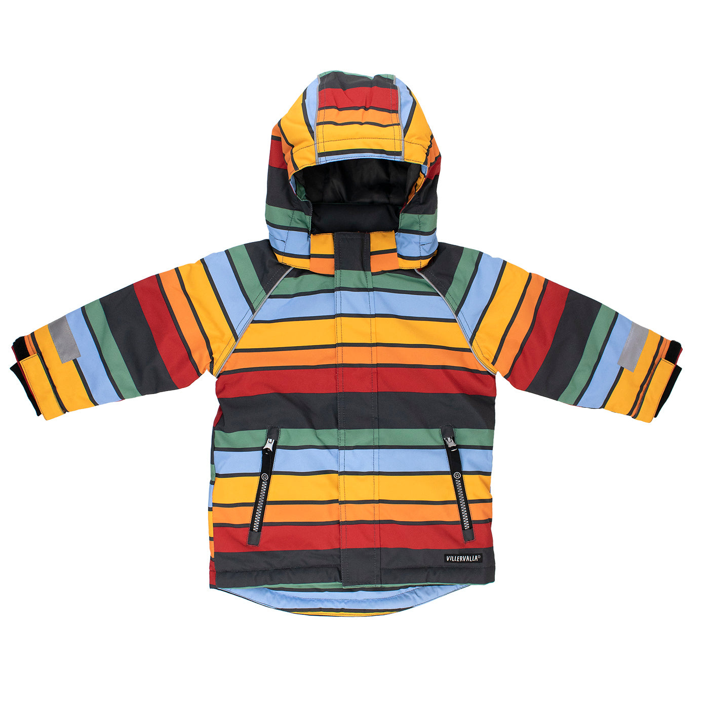 Zermatt Stripe Winter Jacket-Villervalla-Modern Rascals